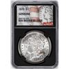 Image 2 : 1879 $1 Morgan Silver Dollar Coin NGC Genuine