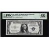 1935G No Motto $1 Silver Certificate Note Fr.1616 PMG Gem Uncirculated 66EPQ
