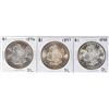 Image 2 : Lot of 1896-1898 $1 Morgan Silver Dollar Coins Proof Like
