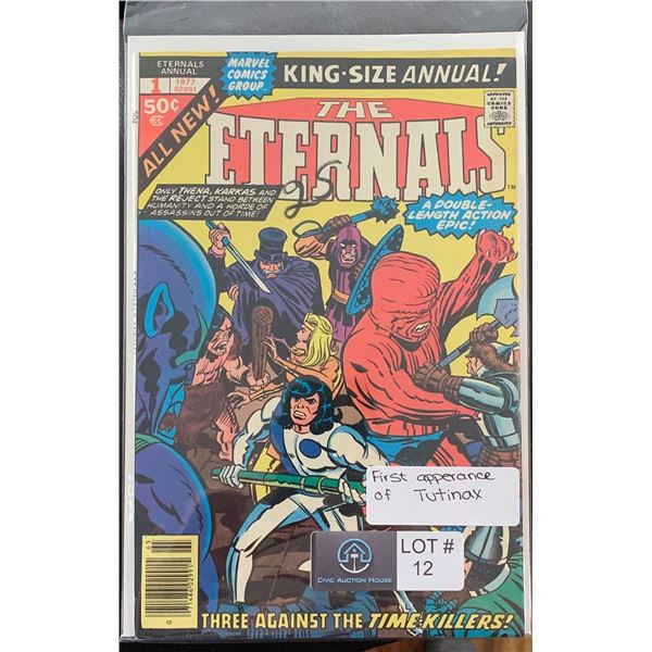 The Eternals # 1 - First Appreance of  Tutinax
