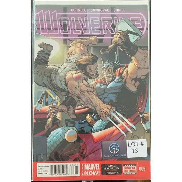 Marvel Now! - Wolverine # 5