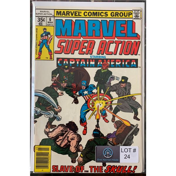 Marvel Super Action starring Captain America # 5 (1977)