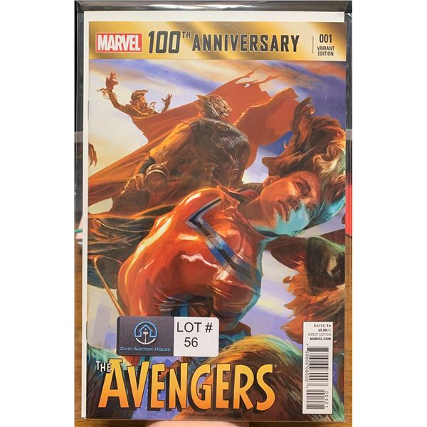 Avengers 100th Anniversary # 1 Marvel 2014 One Shot Variant