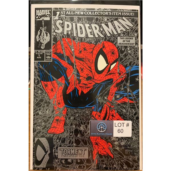 Spider-man (1990) # 1 - Silver Cover