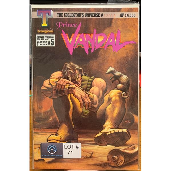 Prince Vandal # 5 (1994) 12,219 of 14,000