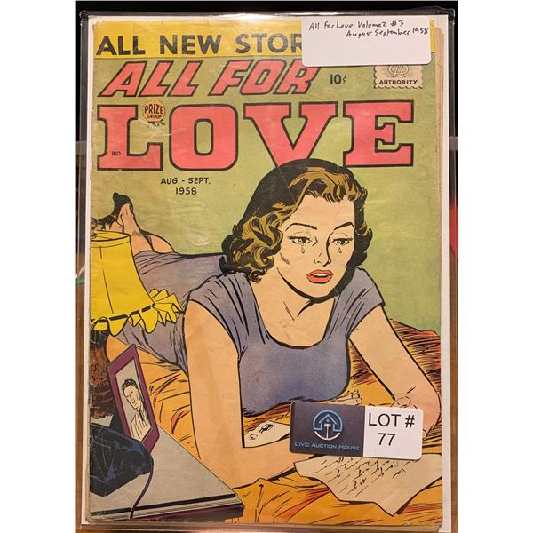 All For Love Vol 2 no.3 (1958)