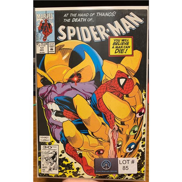 Spider-Man: At the hands of Thanos #17 (1991)