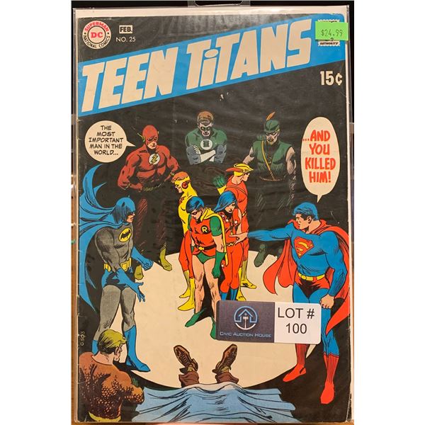 Teen Titans #25 (1966 Series)