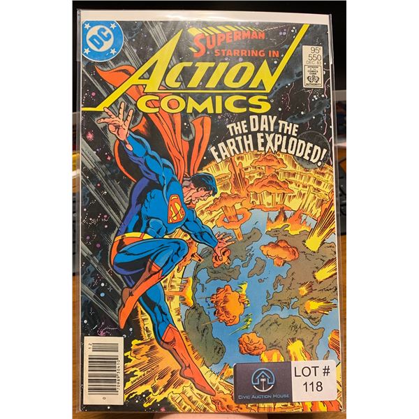 Action Comics # 550 (1938 Series)