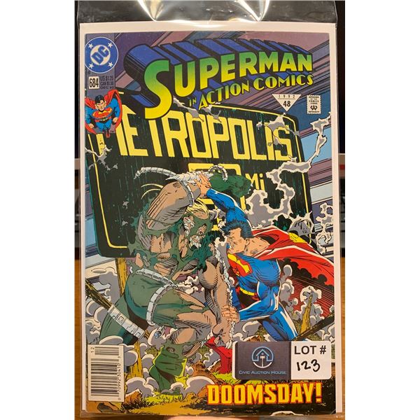 Action Comics # 684 (1938 Series)