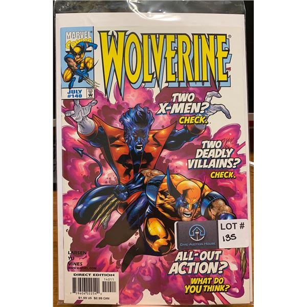 Wolverine #140 (1988 Series)