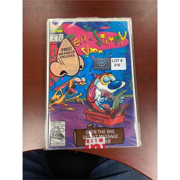 Stack of Ren & Stimpy