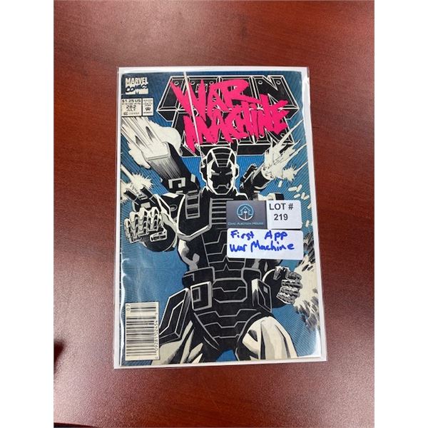 Iron Man  282 First app of War Machine