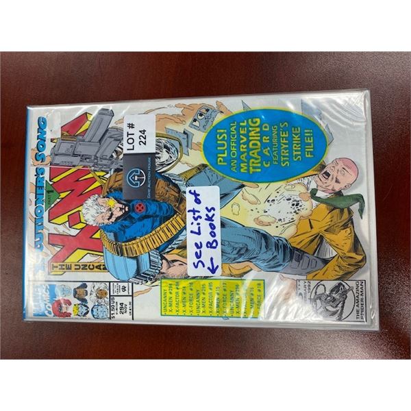 12 part full story all comics have not been opened and all trading cards inside