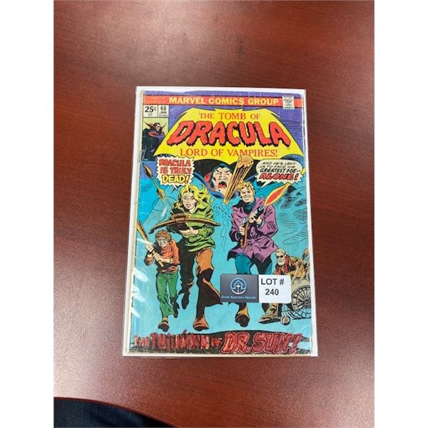 tomb of dracula #40