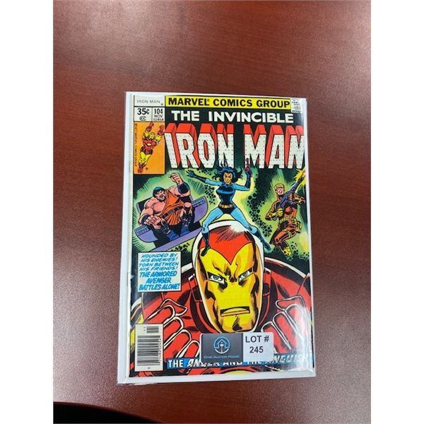 The invincible Iron Man #104