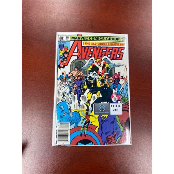 The avengers #211