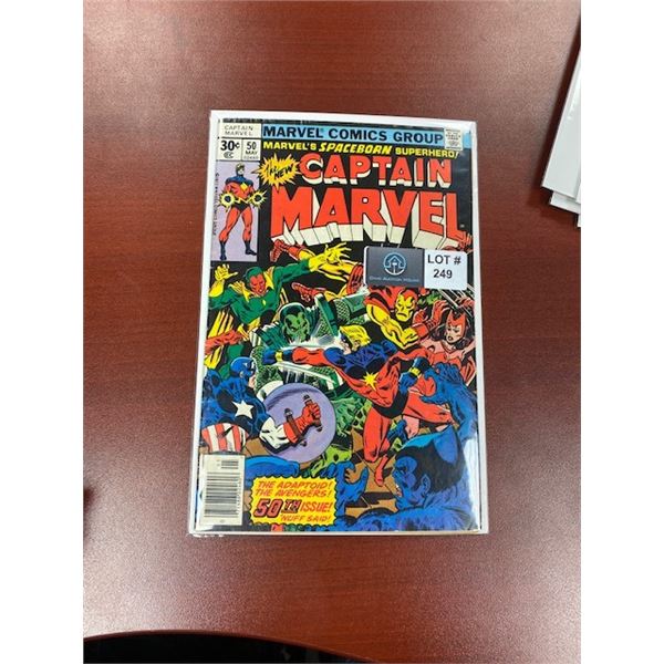 The new Capitain Marvel #50