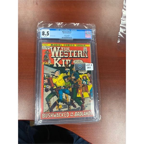 CGC 8.5 Western Kid #3