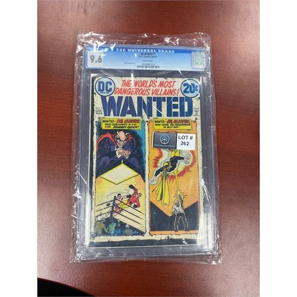 CGC 9.6 Wanted