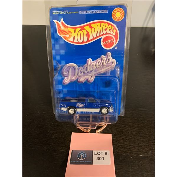 Hot Wheels LA Dodgers Blue Dodge Ram 1500