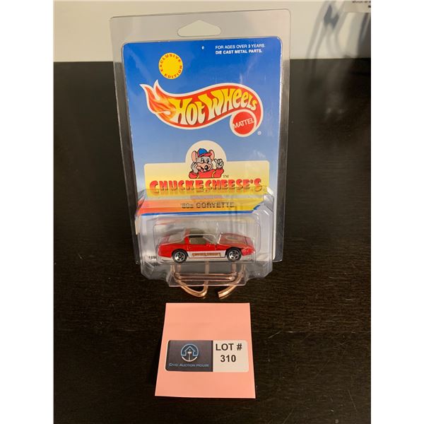 1996 Hot Wheels Chuck E Cheese '80s Corvette Limited Edition Car