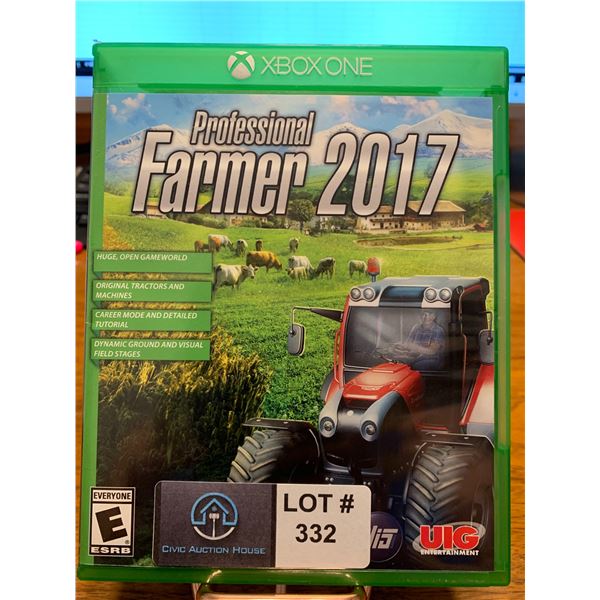 XBOX ONE Game - Professional Farmer 2017