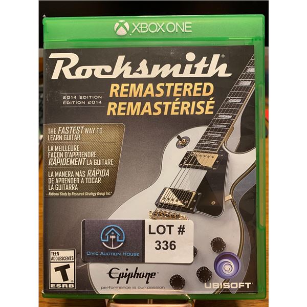 XBOX ONE Game - Rocksmith Remastered 2014 Edition