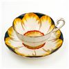 Image 2 : VICTORIA CROWN C&E BONE CHINA JONQUIL CUP SAUCER