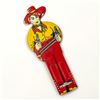 Image 1 : VINTAGE NOVELTY 50’S TOY COWGIRL TIN WHISTLE JAPAN
