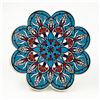 Image 1 : CERAMIC FLORAL HOT PAD TRIVET MADE IN TURKEY