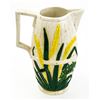 Image 1 : VINTAGE HAND CRAFTED 80’S CERAMIC WHEAT PITCHER
