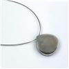 Image 4 : CULTURE MIX SILVER TONE WIRE PENDANT NECKLACE