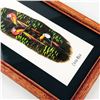 Image 2 : HAND PAINTED UNSIGNED FEATHER - COSTA RICA