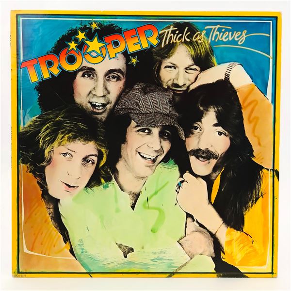 TROOPER - THICK AS THIEVES - VINYL LP RECORD ALBUM