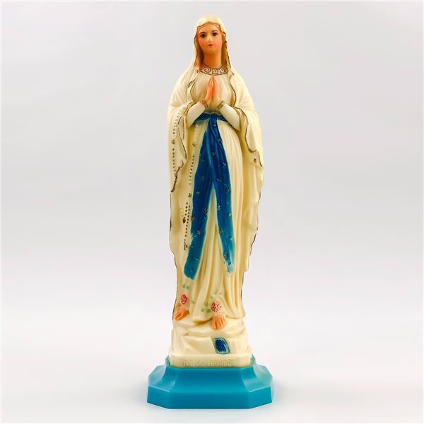 VTG. OUR LADY OF LOURDES - N.D. DE LOURDES - STATU