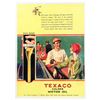 Image 2 : TEXACO GOLDEN MOTOR OIL ADVERTISING - BASEBALL