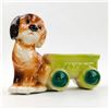 Image 2 : VTG ROYAL COPLEY DOG & RADIO FLYER WAGON PLANTER