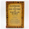 Image 1 : HANDBOOK OF OLD POTTERY & PORCELAIN MARKS - 1947