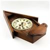 Image 2 : VINTAGE CARAVELLE TRANSISTORIZED WOOD WALL CLOCK