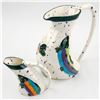 Image 1 : HAND CRAFTED LARGE & SMALL PITCHER - FISH THEME