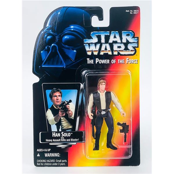 STAR WARS HAN SOLO WITH ASSAULT RIFLE & BLASTER