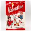 VINTAGE UN-PUNCHED 80 PC VALENTINES CARDS BOOK