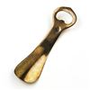 Image 2 : THAILAND THAI BRASS SHOE HORN BOTTLE OPENER