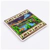 Image 2 : CERAMIC TRIVET AND/OR WALL PLAQUE - ALASKA THEME