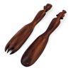 Image 2 : HANDMADE FIGURAL THAI SPOON FORK WOOD CARVINGS