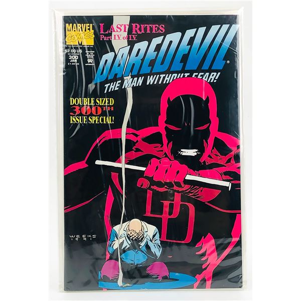 DAREDEVIL #300 DOUBLE SIZED - LAST RITES PART IV O