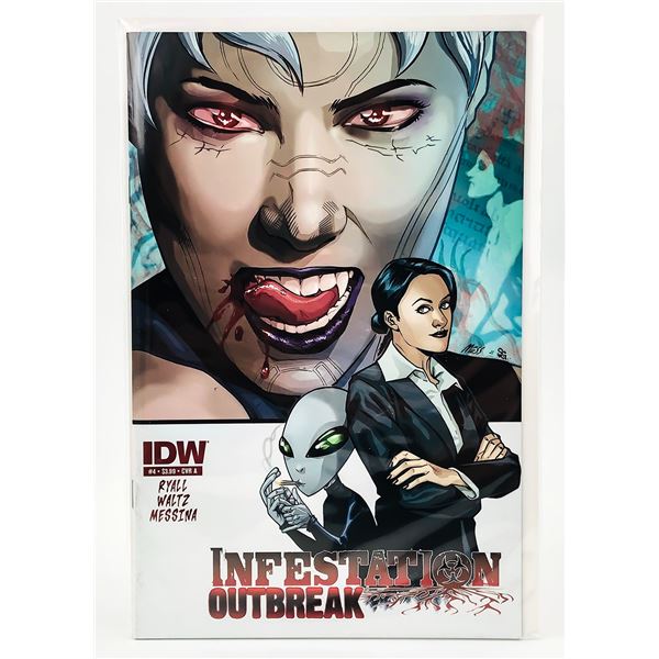 INFESTATION OUTBREAK 4 COVER A IDW COMICS