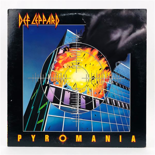 DEF LEPPARD - PYROMANIA - VINYL LP RECORD ALBUM