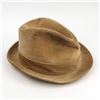 Image 2 : BILTMORE TAN CORDUROY FEDORA STYLE HAT FEATHER